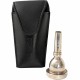 Protec L204 Leather Mouthpiece Pouch Single - Large Brass